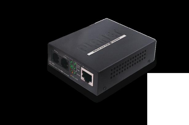 Bridge / Router VC-201A VC-201A 10/100TX over Media Converter Cost-effect CO / bridge solution One box design, CO/ selectable via DIP switch, Voice and