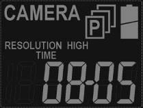 Set Date and Time: This camera uses the 24hr military time format. The word TIME and minute digit will be blinking.