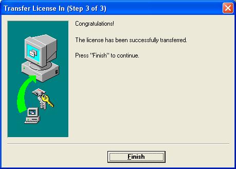Part 4 How to handle your license You can check that the license is not available anymore on the source PC since the LanTraffic V2 software license is on a workstation basis.