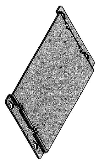 AirLink GX440 for Verizon LTE User Guide Mounting Adapter Plate An optional Mounting Bracket Kit (P/N 1202404) is available from Sierra Wireless for mounting the GX440 when replacing a PinPoint X