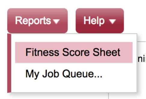 Print a paper fitness data collection sheet Users may wish to start the fitness data collections with a paper copy of their list of students.