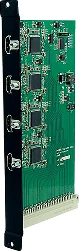 Input Cards Working Temperature 0 C~+55 C Output Cards 4x CAT5e/6 Storage Humidity 10%~90% Input Slots Up to 8 cards of 4 input each Weight 20 lbs.