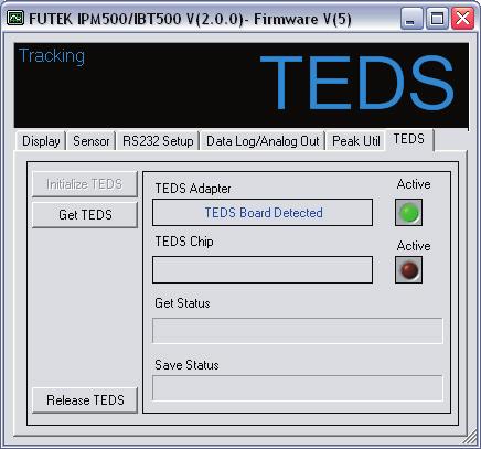 TEDS FUNCTIONS TEDS (IEEE1451.4)- was designed to eliminate operator entry error and allows the Transducer Electronic Data Sheet to be stored in the sensor for easy retrival.