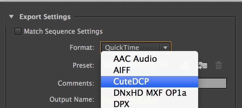 5./ Creating the DCP - Setting up a project - 1. Launch Premiere Pro 2. Import the footage you want to use for your DCP. 3.