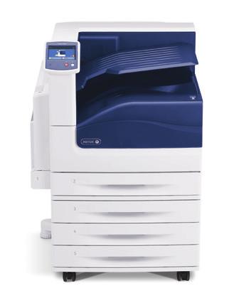 Phaser 7800GX Paper capacity of 2,180 sheets and includes PhaserCal and PhaserMatch 5.0 with PhaserMeter Color Measurement Device powered by X-Rite.