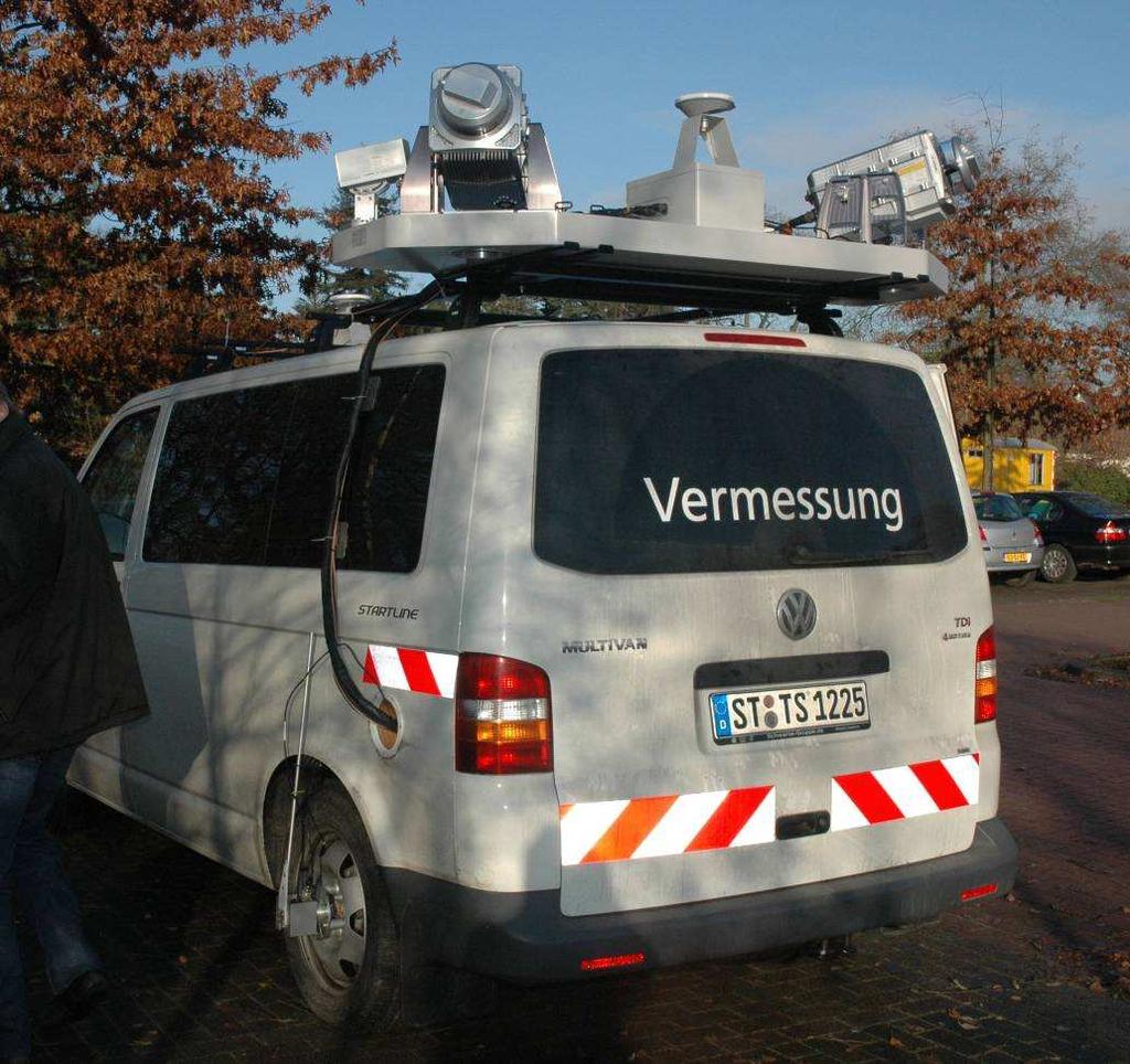 Laser scanning platforms Mobile systems mounted on vehicle GPS/IMU positioning 200 khz < 5 cm