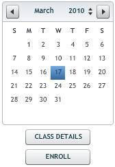 2. Click on Class Details. 3.