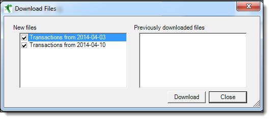 Or, to view each individual file that is available for download, click Show files.