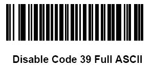code 39 full ASCII scanning: Code 39 Full ASCII is a variant of Code 39 which pairs characters to encode the full ASCII character