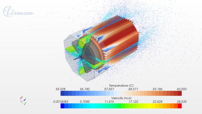 Creation of the Motor-CAD model based on geometry parameters and winding scheme or