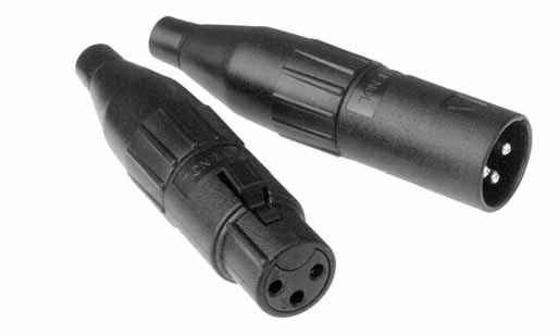 AC SERIES XLR CABLE CONNECTORS THERMOPLASTIC SHELL TYPE - IDC The Insulation Displacement Contact (IDC) connector is ideal for Original Equipment Manufacturers and end users alike and offers an