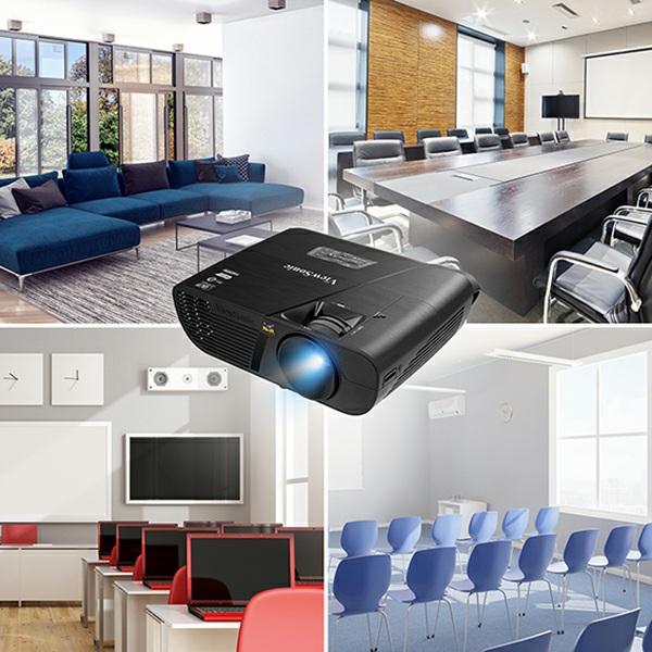 SonicExpert Technology: Clear, comfortable, and louder sound over sameclass projectors The ViewSonic s proprietary SonicExpert technology incorporates a 10W ported speaker chamber and a more powerful