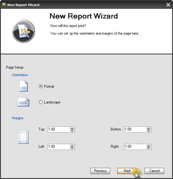 From here on, just hit Next at every screen to duplicate the report you are modifying. Note 1: Sub-reports do not appear in your reports list.