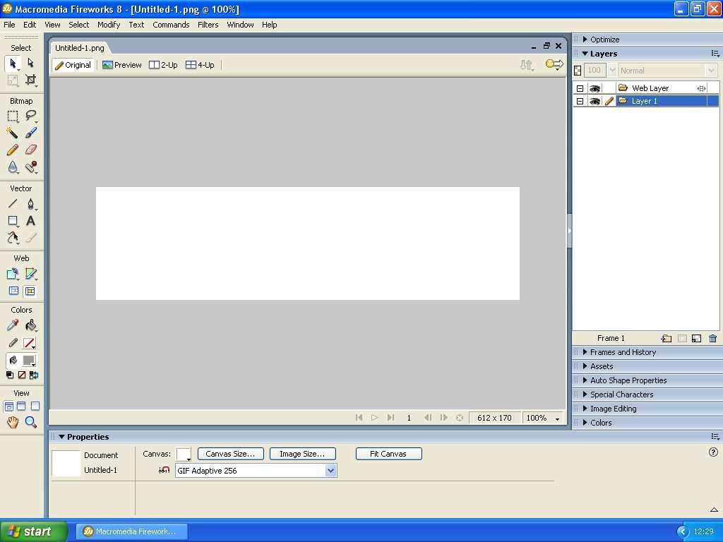 [B] Canvas Area and Workspace Tools Layers Workspace Canvas The canvas area is the white section in the centre of the screen.
