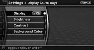 SETTINGS SCREEN The navigation system can be customized to make it easier for you to use. BASIC OPERATION 1. Push <SETTING>. 2. Highlight the preferred setting item and push Available setting items.