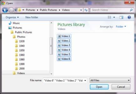 page: Please note, if you had separated your photos and videos into two download links, then click on + Add Download Link
