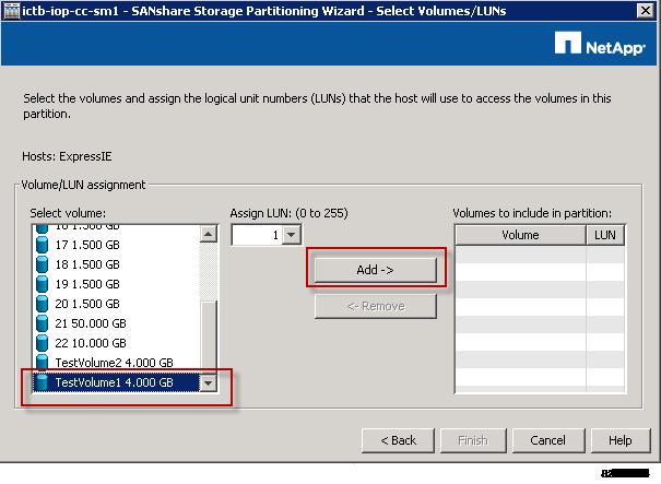 25 Mapping a volume to a host Using SANtricity Storage Manager to create storage partitions, specify a volume to a Logical Unit Number (LUN), and map it to the host. Steps 1.