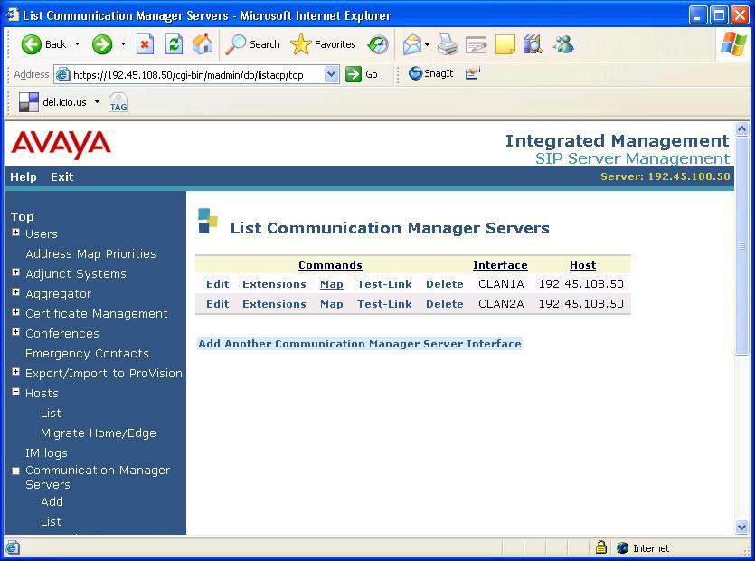 5.2. FaxCore 2007 Specific Configuration This section describes additional Avaya SES configuration necessary for interoperating with FaxCore 2007. Step 1.