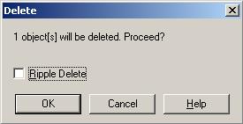 Helpful Hints Deleting Objects You Unintentionally Created To delete objects you unintentionally created: 1.