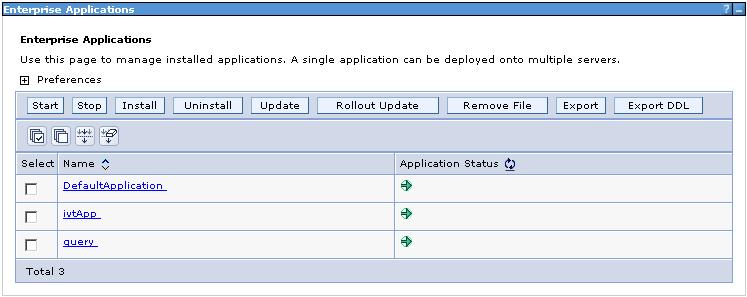 Setting Up idocumaker 3 Under Enterprise Applications it shows a list of installed applications.