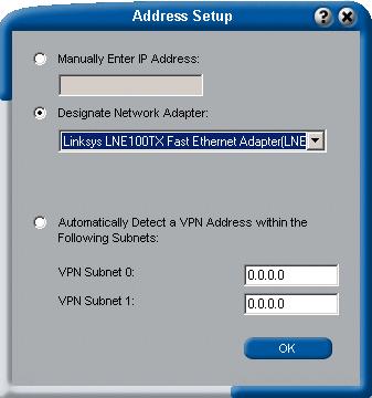 After you finish the wizard, start PVX and click Setup > Network to open the Network tab.