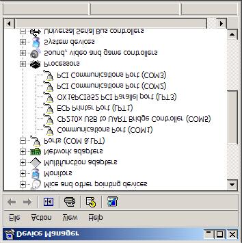 Figure 11. Compass Software Startup 2. To connect to the board, the COM port designated to compass device must be specified.