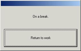 On Break Reasons If the On Break Reason function is enabled: Click the Break icon on the Telephony toolbar to display the Break Reason window.