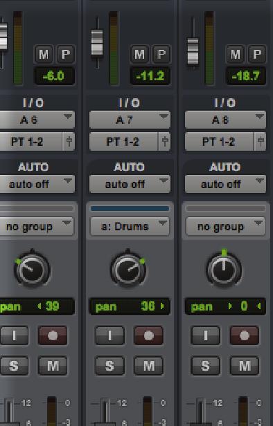 To aid you in navigating your studio setup at a faster pace, try using the Pro Tools setup I/O