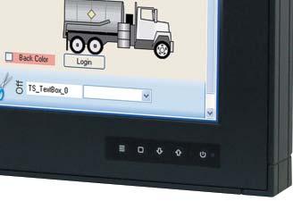 IP-LINE IP-LINE MONITOR SERIES FEATURES High-quality chassis Full IP65 protection class Panel PC with 12" up