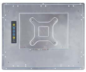 LCD-KIT DISPLAYS LCD-KIT-F DISPLAY SERIES FEATURES Robust open frame chassis Monitors with 12" to 19" industrial display Resistive or P-CAP touchscreen VGA & DVI input 12 V DC