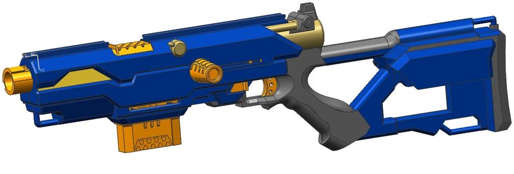 Nerf Blaster Redesign ME4041 Computer Graphics and