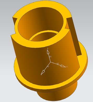 Figure : Barrel tip cutouts Locating features,
