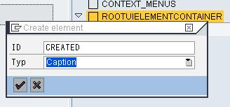 side context in Main. Then create attribute 'Created' in Context.