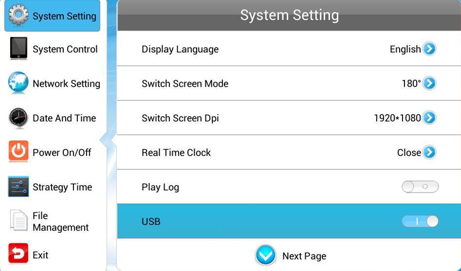 1.7 System Menu Operation From the Home Screen you can bring up the Main Menu by pressing the SETUP button the remote control.