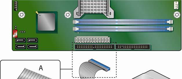 Intel Desktop Board DG41TX Product Guide Connecting a PATA (IDE) Cable An IDE cable can be used to connect two IDE drives to the Desktop Board. The cable supports the ATA-66/100 transfer protocol.