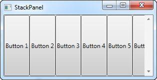 WPF Application - Layouts The StackPanel is