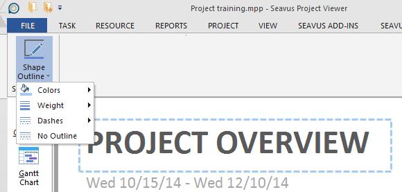 112 4. Select the appropriate report After selecting the report, Seavus Project Viewer will open new working space, with generated report in it.