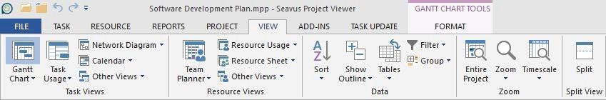 45 For viewing and analyzing different project s parameters you can use the report feature in Seavus Project Viewer.