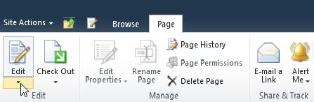 Design permission level. 4.1 Add ADSS Web Part to a Page a.