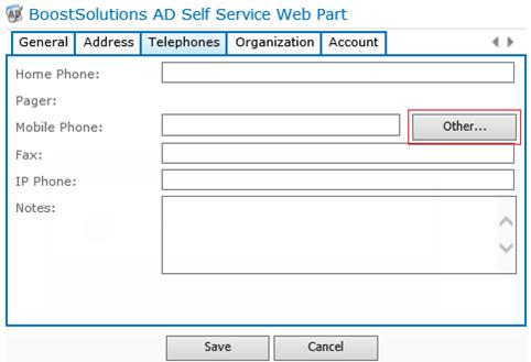 AD Self Service 2.0 User Guide Page 29 d. Click OK to save your settings. 4.