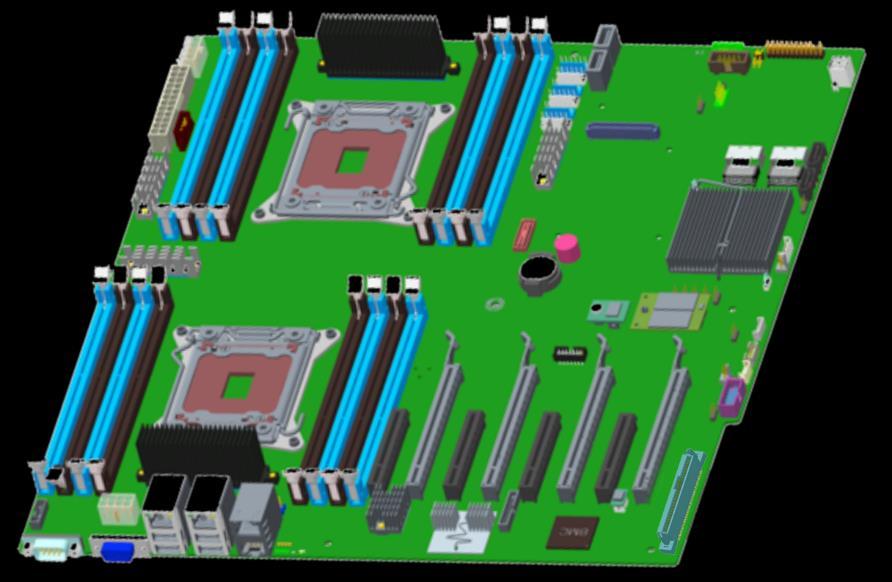Basic PCI Express SSD Topology 1