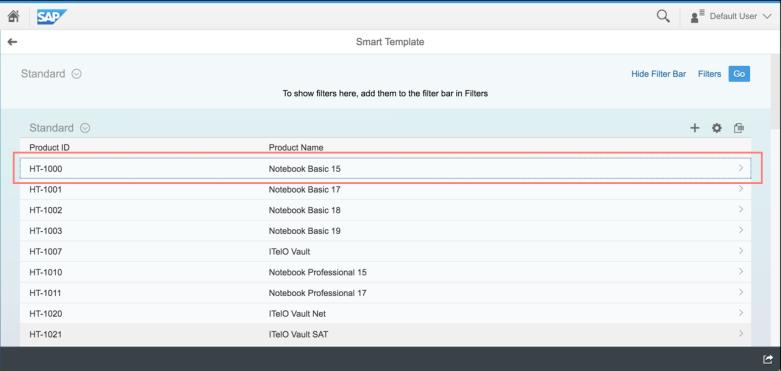 Your app fetches data from the backend system (or mock data respectively). 7. Finally, you will see a product list. 8.