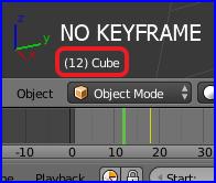 Adjusting Your Animation To Delete a Keyframe: 1. In Object Mode, select the object whose keyframe you d like to delete. 2. Move the green slider in the Timeline to the keyframe you d like to delete.