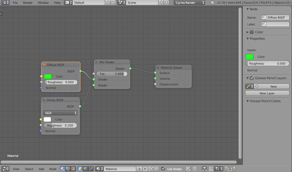 the Node Editor window (found at the bottomleft corner of your viewport). Here are some of the basic parts of the Node Editor window.