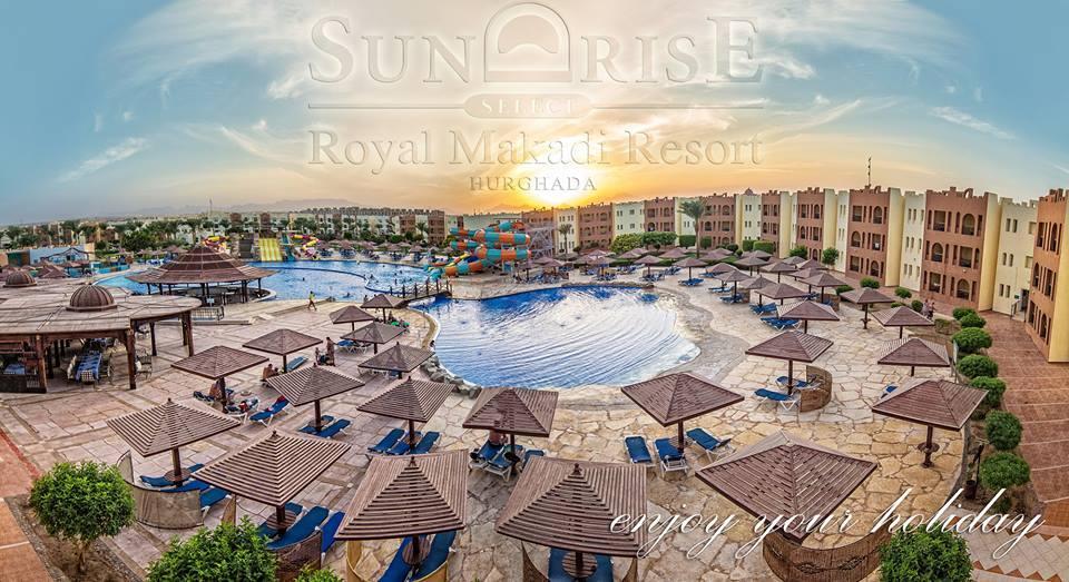 The SUNRISE Royal Makadi Aqua Resort is located on the Red Sea region in Egypt, which is surrounded by the most beautiful nature such as the desert, the Sea and protected areas.