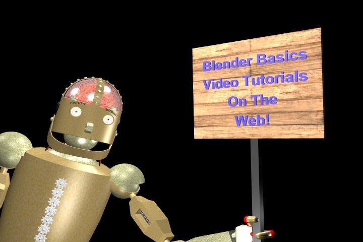 You can now find video tutorials for Blender Basics on line for each chapter. Visit: http://www.cdschools.org/blenderbasics Look for the video link on the page to take you to the YouTube channel.