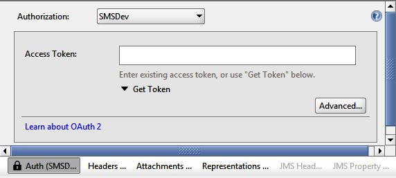 2) Client on Get Token and give all the details in the below mentioned window Note: Client
