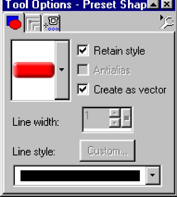 Paint Shop Pro 7 comes with many different types of predesigned buttons. All you need to do is add text. The general rule when creating a button is to follow these five steps. 1.
