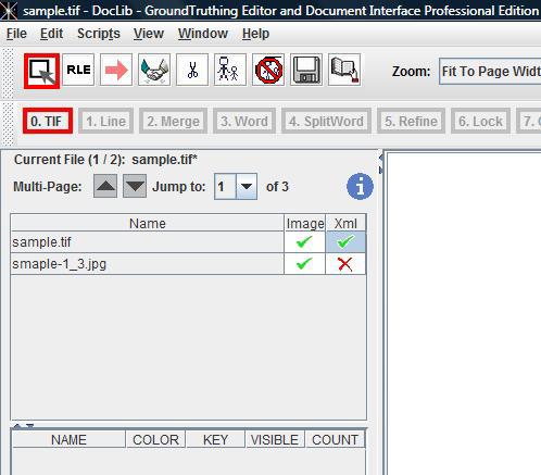 GEDI MENU OPTIONS Create XML: After clicking on Create XML option, an empty XML file is created for the current document If user tries to create the XML content for an
