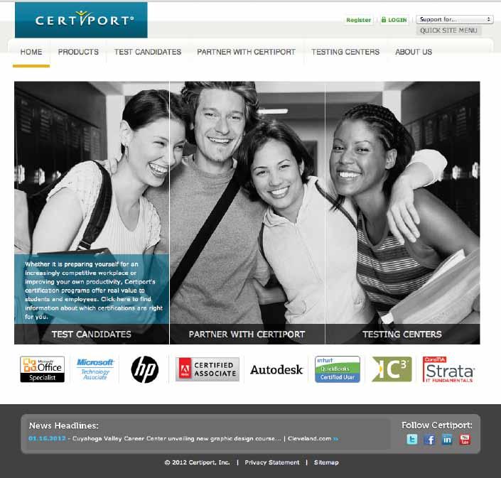 Certiport delivers certification exams through a specialized, world-wide network of Authorized Testing Centers. How can your school become one?
